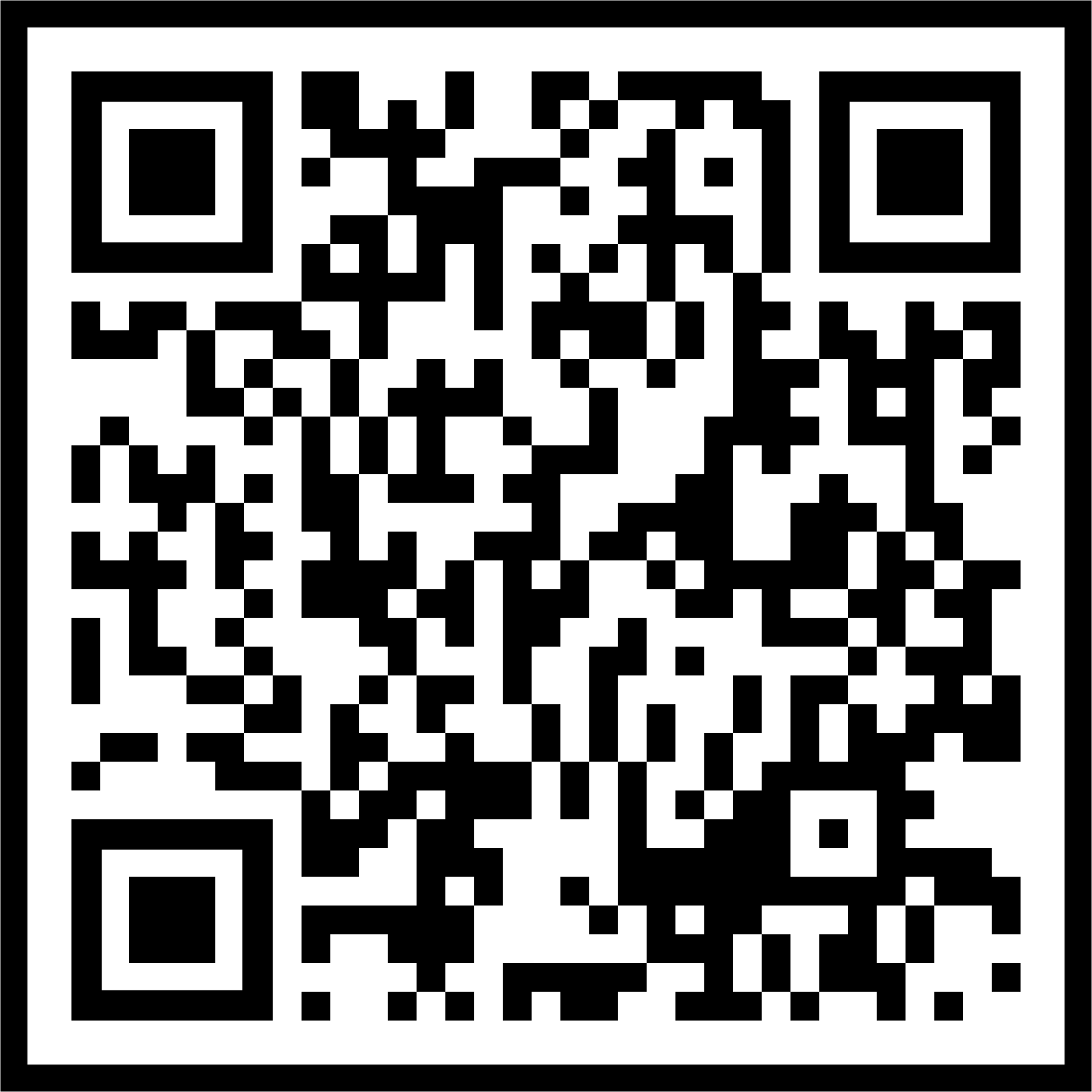 Scannez ce QR code pour accèder à la page de téléchargement